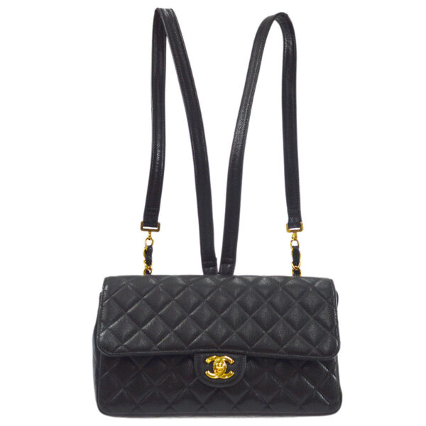 CHANEL 1996-1997 Medium Classic Flap Backpack