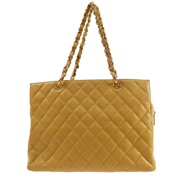 CHANEL 2001-2003 GST Beige Caviar