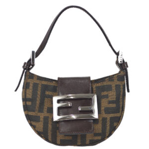 Fendi Zucca Mini Handbag Brown