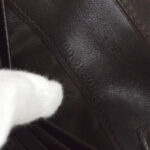 Fendi Zucca Shoulder Bag Wallet Pochette Brown