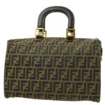 Fendi Brown Zucca Handbag