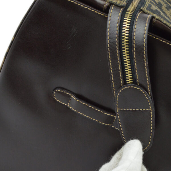 Fendi Brown Zucca Handbag
