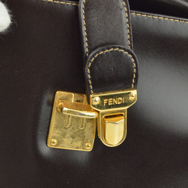 Fendi Brown Zucca Handbag