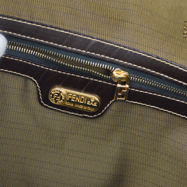 Fendi Brown Zucca Handbag