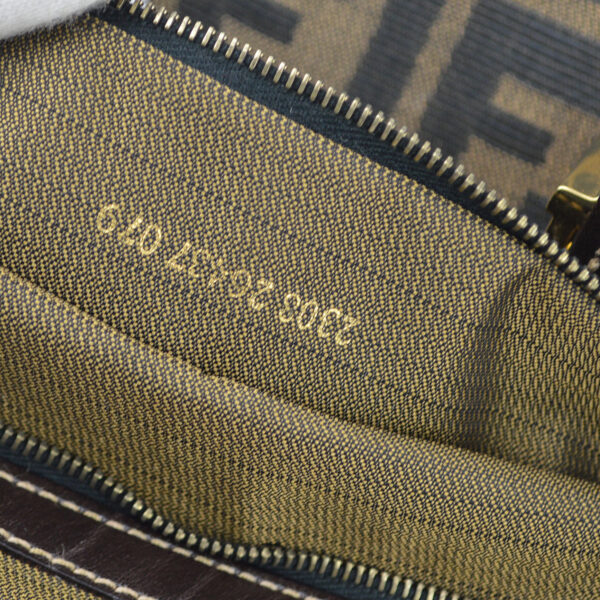 Fendi Brown Zucca Handbag