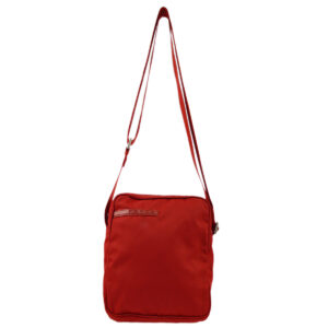 Prada Sport Red Nylon Shoulder Bag
