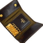 Fendi Brown Zucca Six Hook Key Case Small New