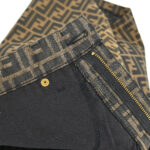 Fendi Zucca Skirt Brown #42