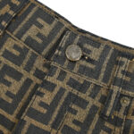 Fendi Zucca Skirt Brown #42