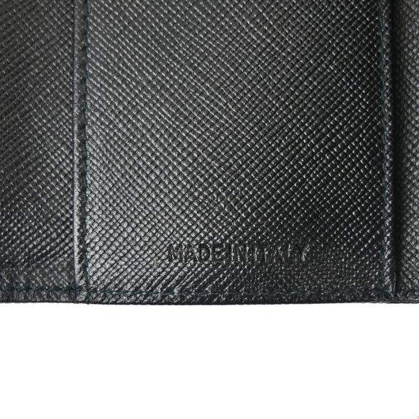 Prada Black Six Hook Key Case Small New