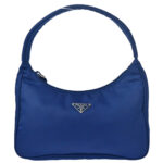 Prada Blue Nylon Handbag