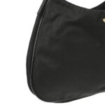 Prada Black Nylon Chain Handbag
