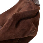 Fendi Mamma Bucket One Shoulder Bag Brown Canvas Leather