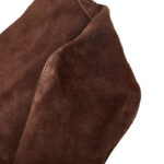 Fendi Mamma Bucket One Shoulder Bag Brown Canvas Leather