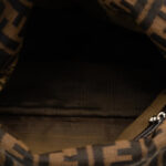 Fendi One-Shoulder Bag Handbag Brown Leather  Fendi