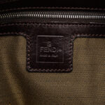 Fendi One-Shoulder Bag Handbag Brown Leather  Fendi