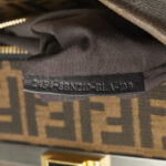 Fendi Handbag 8BN210 Brown Leather  Fendi