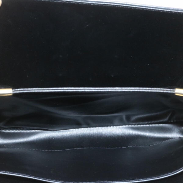 CELINE Horse Carriage Shoulder Bag Leather Black  26712