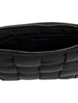 Bottega Veneta Cassette Small Flat Clutch Bag Black