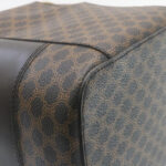 CELINE Macadam Canvas Vany Cosmetic Pouch Black  28799A