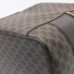 CELINE Macadam Canvas Vany Cosmetic Pouch Black  28799A