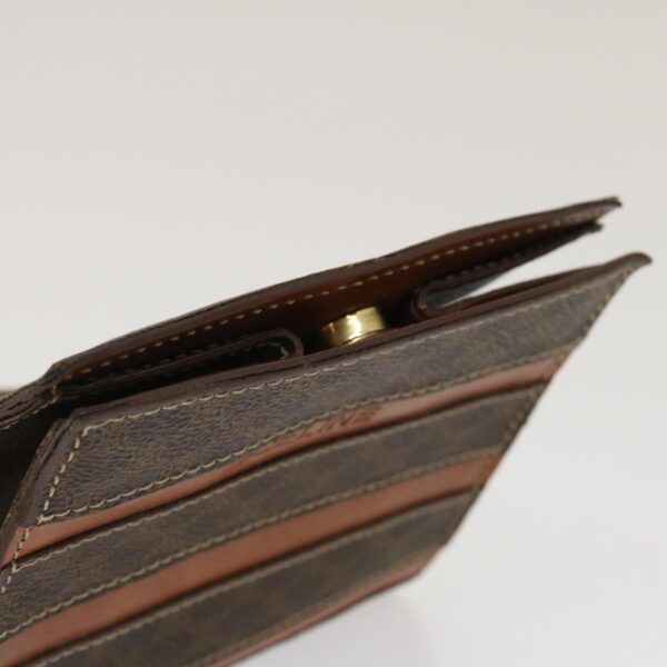 CELINE Macadam Canvas Backpack PVC Leather Brown  29642