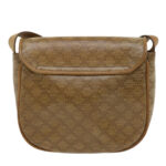 CELINE Macadam Canvas Shoulder Bag Beige  29662
