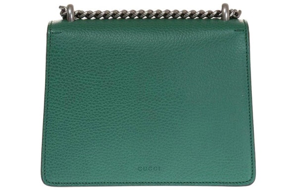 (WMNS) GUCCI Dionysus Tiger Head Leather Chain Shoulder Messenger Bag Mini Green Classic 421970-CAOGX-3120