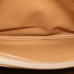 CELINE Macadam Canvas Clutch Bag Brown  30906