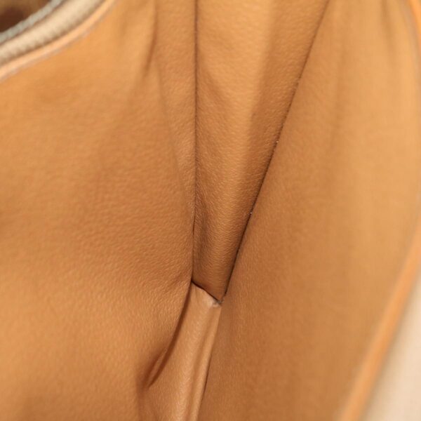 CELINE Macadam Canvas Clutch Bag Brown  30906