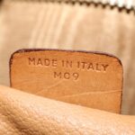 CELINE Macadam Canvas Clutch Bag Brown  30906