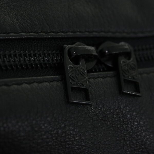 CELINE Boston Bag Leather Black  30966