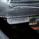 CELINE Boston Bag Leather Black  30966