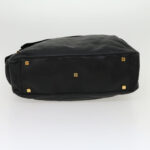 CELINE Boston Bag Leather Black  30966