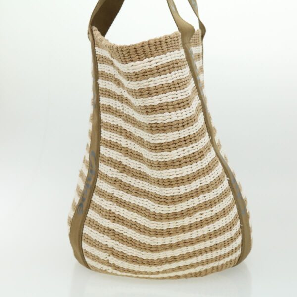 Chloe Woody Tote Bag Wood Glove Brown Multi Mifuko CHC21US380 31544