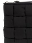Bottega Veneta Cassette Small Flat Clutch Bag Black