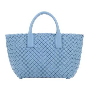 Bottega Veneta Kabat Mini Tote Bag Blue