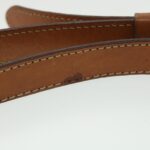 CELINE Macadam Canvas Shoulder Bag PVC Leather Brown  34058