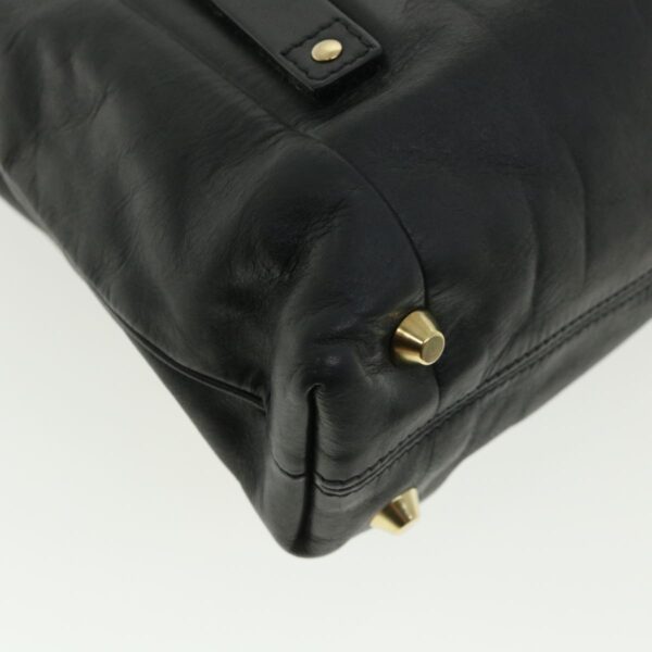Chloe Hand Bag Leather 2way Black 03-10-51-5811 36553