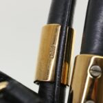 Chloe Hand Bag Leather 2way Black 03-10-51-5811 36553