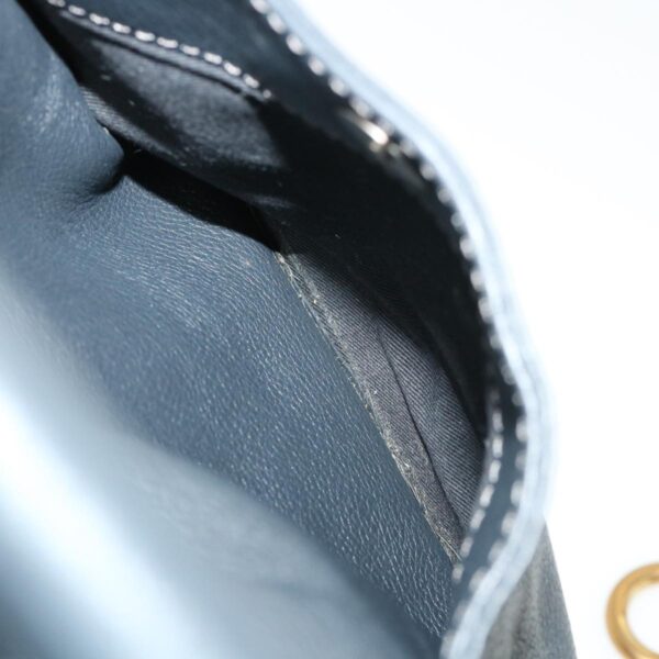 Chloe Paddington Hand Bag Leather Navy 01-06-53 36559