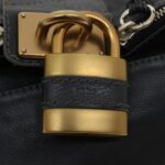 Chloe Paddington Hand Bag Leather Navy 01-06-53 36559