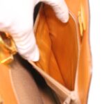 CELINE Macadam Canvas Hand Bag Beige  36663