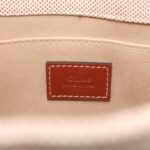 Chloe Woody Hand Bag Canvas 2way Gray Brown 37269A