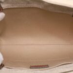 Chloe Woody Hand Bag Canvas 2way Gray Brown 37269A
