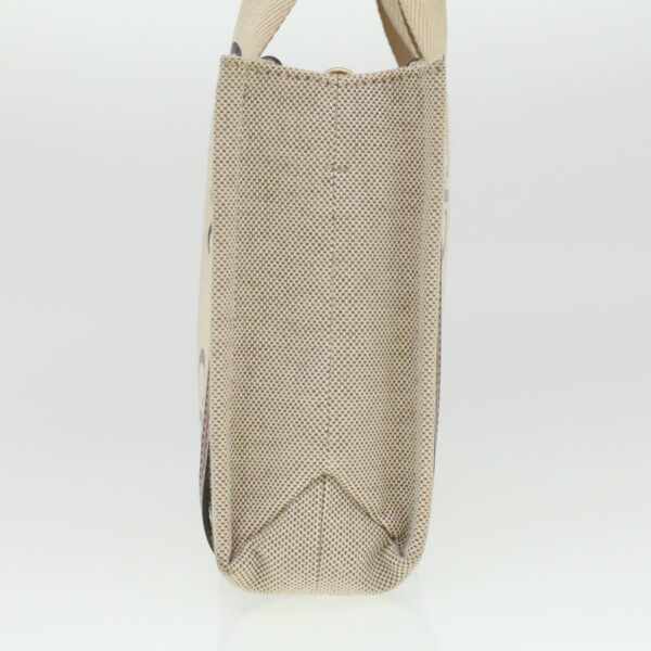 Chloe Woody Hand Bag Canvas 2way Gray Brown 37269A
