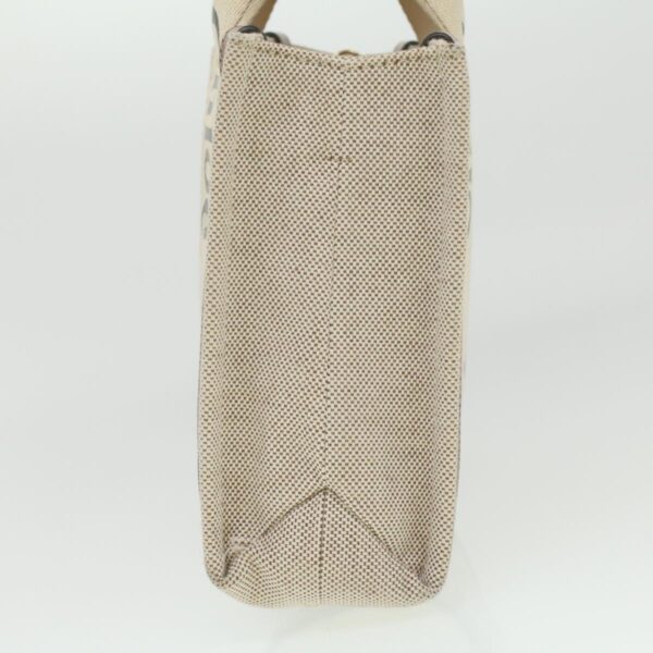Chloe Woody Hand Bag Canvas 2way Gray Brown 37269A
