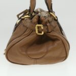 Chloe Paddington Hand Bag Leather Brown 03-08-51-5276 37277
