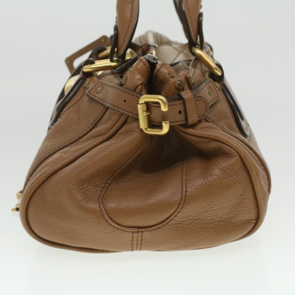 Chloe Paddington Hand Bag Leather Brown 03-08-51-5276 37277