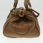 Chloe Paddington Hand Bag Leather Brown 03-08-51-5276 37277